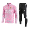 Real Madrid Sweat d'Entraînement Quarter-Zip 2023-24 Rose Pour Homme